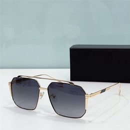 New fashion design metal sunglasses 755 pilot cat eye frame avant-garde and generous style high end outdoor uv400 protection glasses