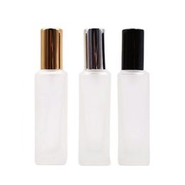 100pcs/lot Glass Refillable Bottles 20ML Spray Perfume Bottle Empty Cosmetic Containers With Spray Makeup Accessory