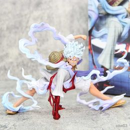 Anime 16cm One Piece Anime Figures Nika Action Figure 5 Sun God Figurine Statue Model Decoration Doll Toys R231109