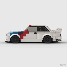 Blocks MOC M3 455pcs sports car Speed Champion Building Model 4D Puzzle Bricks DIY Assembled Creative Garage Toys