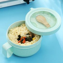 Bowls Reusable Soup Bowl Folding Spoon Rice Large Capacity Home Office Instant Noodle Cup Multipurpose