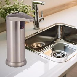Liquid Soap Dispenser Touchless Battery Operated Stainless Steel Adjustable Volume 3 Modes Free