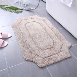 Bath Mats Invest In Long-lasting Stable And Durable Floor Plush Fabric Absorbs Water Dust Log Colour