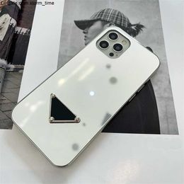 Mirror 2023 Designer Phone Case For IPhone 14 Promax 13 Pro 12pro 11 14plus Xsmax Xs X 7p 8 Triangle Phone Shell Phone case1