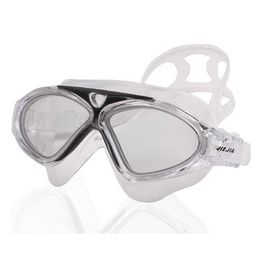 Goggles JIEJIA Super Big Adult Waterproof Swim Glasses Swimming glasses Clear Version Diving goggles Professional Anti-Fog Sport Eyewear P230408