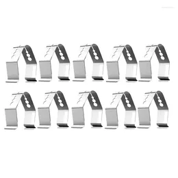 Tools 10Piece Probe Holder Clip Three Hole Barbecue For Grill Ovens Ambient Temperature Readings
