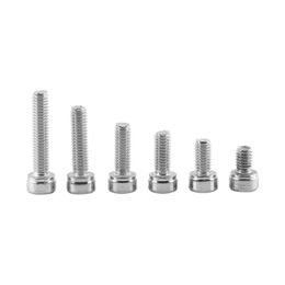 Freeshipping 250pcs/Set M4 A2 Hex Socket Screws Stainless Steel Nut & Bolt Assortment Repair Tool Accessory Awiew