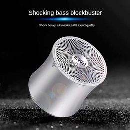 Computer Speakers EWA A5 Outdoor Portable Mini Audio Wireless Bluetooth Speaker Subwoofer Speaker Phones And Computers Card Insertion Steel Cannon YQ231103