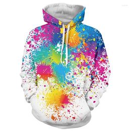 Men's Hoodies Creative Graffiti 3D Printing Hoodie Casual Fashion Sweatshirt Women's Couple Pullover Plus Size Sudaderas