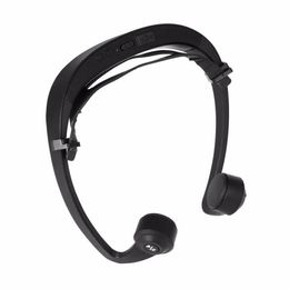 Freeshipping Hot V9 Ear Hook Bone Conduction Bluetooth 42 Sports Headphone Headset With Mic Adjustable headband For Android IOS Smartp Iqft