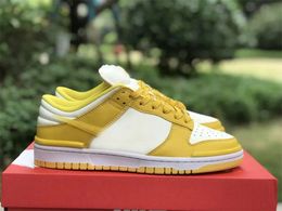 Wing Designer Basketball Shoes Sb Dnks Low Twist Coconut Yellow Casual Skates Outdoor Trainers Sports Sneakers Top Quality Fast Delivery With Original Box