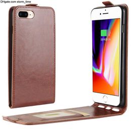 Vertical Luxury Leather Flip Case For iPhone 13 12 11 Pro Xs Max XR X 7 8 13PRO 12Pro 6S Plus Full Protective Phone Cover Wallet Case With Card