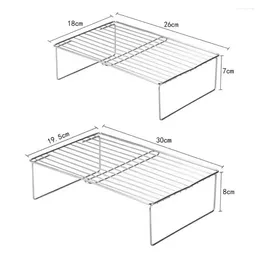 Kitchen Storage Dish Shelf Multi-purpose Organiser Stainless Steel Multifunctional Capacity Rack