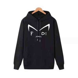 Little FF fendyity Men's Hoodies Womens Sweatshirts Designer Luxury Classic Hoodie And Sweater Autumn Mens Monster Eye letter printed Coat Pure Cotton Hooded