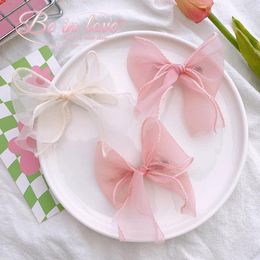 Hair Accessories Candy Colour Butterfly Clips Sweet Princess Bows Fashion Hairpin Korean Barrettes Headwear