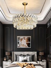 Pendant Lamps Modern Led Chandelier Living Room Dining Round/rectangular Kitchen Home Decoration Indoor Bedroom Ceiling