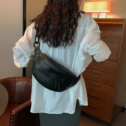 Waist Bags Brand Design Women Chest Bag Leather Shoulder For Ladies 2023 Belt Female Crossbody Pack Fanny Packs Purse 231108