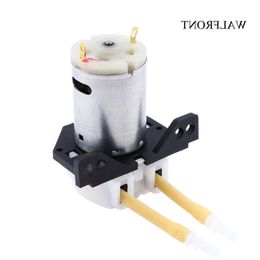 Freeshipping DC 12V D2 Small Dosing Water Pump 2mm DIY Peristaltic Tube Head Liquid Pump for Aquarium Lab Water Analytical Tools New Kgnjw