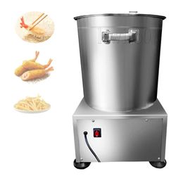Commercial Use Electric Stainless Steel Vegetable Dehydrator Kitchen Food Drying Machine Centrifugal Deoiling