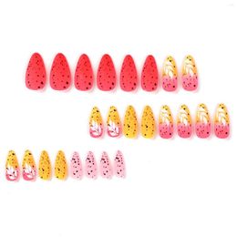 False Nails Girls Multi-Color Fake Super Durable And Never Splitting Nail Makeup For Urgent Appointment