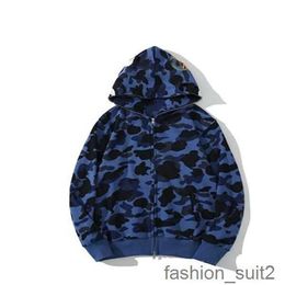 Men's Hoodies Sweatshirts Bapes Hoodie Full Zip Up Shark Woman Camouflage Jacket Hoody Womens Sweatern Bapesta Cp 2023s top puff jacket 3 69SL