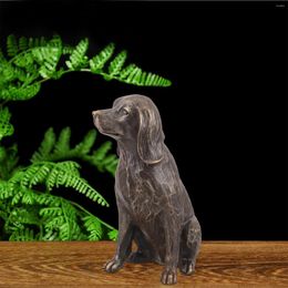Garden Decorations Crafts Resin Animal Figurine Ornament Dog Statue Love Dogs Statues Outdoor Adorable Decoration Desktop