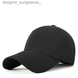 Stingy Brim Hats Adult Summer Sun C Male Curved Peak Hat Dad Plus Size Sport Hats La Snback C Men Fitted Baseball Cs 55-59cm 59-62cmL231109