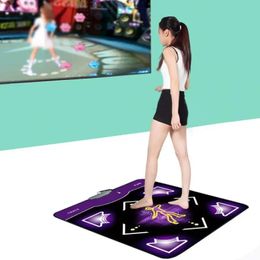 Dance Mats For PC Laptop Home Revolution Mat Step Video Game Bodybuilding Non Slip USB Interface Blanket Dance Sensitive Fitness NOT For TV 231108