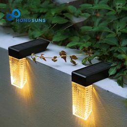 Solar Wall Lights Led Outdoor Solar Stair Light Waterproof Garden Solar Lights Wall Light Lamp Decoration For Patio Stair Garden Q231109