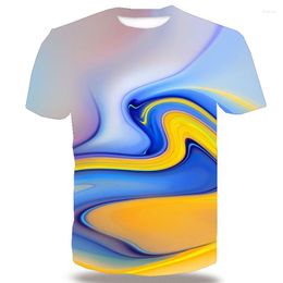 Men's T Shirts UNEY Men Light Texture Shirt US Size Short Sleeve Tops Tees 3D Pattern Unisex Plus Lines