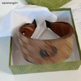 Best designer headband Women's headband fashion brand embroidered LOGO cat headband accessories G with packaging Nov 09