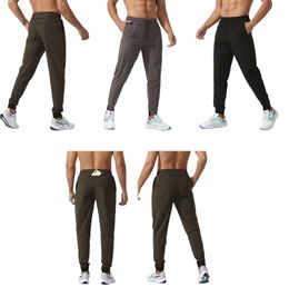 LUU womens Men's Jogger Long Pants Sport Yoga Outfit Quick Dry Drawstring Gym Pockets Sweatpants Trousers Mens Casual Elastic Waist fitness Absorbent