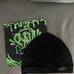 Beanie/Schädelkappen Syna World Skull Hut 2023 Neues Stricken Syna Beanie Hut Männer Frauen Absatzqualität Cap Y2K warme Mützen Syna Running Cap YQ231108