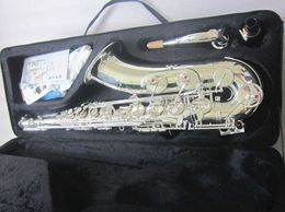 Professional Tenor saxophone T-W020 New silvering saxophone Musical Instruments High Quality Bb Flat Sax With Case