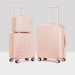 Suitcases Storage Box PC Trolley Travel Makeup Portable High Appearance Level Luggage With Wheels