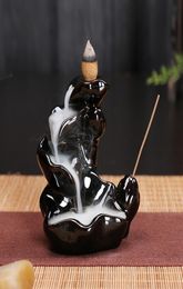 backflow censer incense burner porcelain holder gifts decoration air Fresheners ceramic censer quotgood luckquot W10cm H94657056