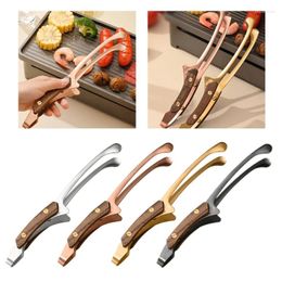 Tools Stainless Steel Fried Barbecue Clip Salad Bread Clamp Kitchen Tool