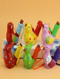 Ceramic water bird whistle home decoration children gifts012036582