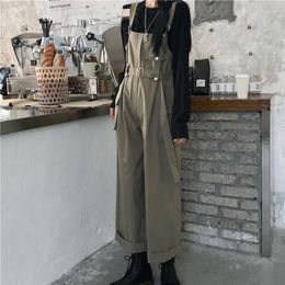 Women's Pants Spring Summer Korean 2023 Jumpsuits Womens Romper Playsuits Women High Waisted Fashion With Belt Female Casual Overalls Y131