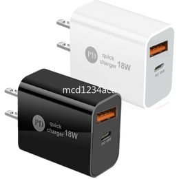 Fast Quick Phone Chargers 18W 12W Type c USB C PD Wall Charger Power Adapters For IPad Iphone 14 15 12 13 Samsung htc M1