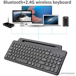 Keyboards Keyboards Wireless Keyboard Bluetooth Keyboard with Number Touchpad Mouse Card Slot Numeric Keypad for Android Desktop Laptop PC Gamer R231109