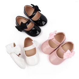 First Walkers Baby Girls Cute Moccasinss Soft Sole Bowknot PU Leather Flats Shoes Non-Slip Spring Autumn Princess