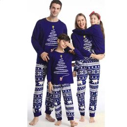 Family Matching Outfits Christmas Pyjamas Mother Father Kids Clothes Look Outfit Mommy And Me Years Costumes Pyjamas 231109