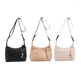 Evening Bags Women Shoulder Bag Soft PU Leather Crossbody Fashion Hobo Handbag Ladies Tote For Shopping Travel Office 3-color E74B