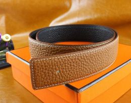 Fashion men designer belts business casual belt wholesale mens waistband women metal buckle leather ceinture hip