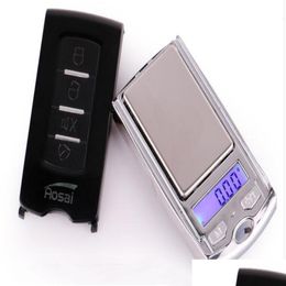 Scales Wholesale 100G 0.01G 200G Portable Digital Scale Scales Nce Weight Weighting Led Electronic Car Key Design Jewellery Drop Deliver Dhgjl