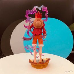 Anime One Piece Monkey Nika Sun God 5 Anime Figurine Model Joy Boy Action Figure Statue Collection Toy Figma Kids Gift R231109