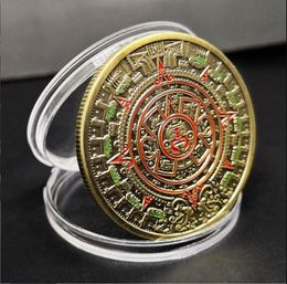 Arts and Crafts Mexican Maya commemorative coin Aztec