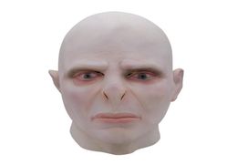 The Dark Lord Voldemort Cosplay Masque Latex Horrible Scary s Terrorizer Halloween Mask Costume Prop 2207059778074