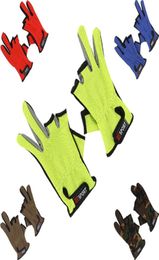 2017 High Quanlity Hunting Fishing Outdoor Sports Glove Anti Slip Fishing GlovesSlipresistant Breathable quick drying Fishin8123070